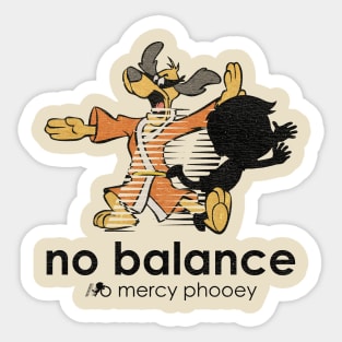 Naughty Phooey Vintage Sticker